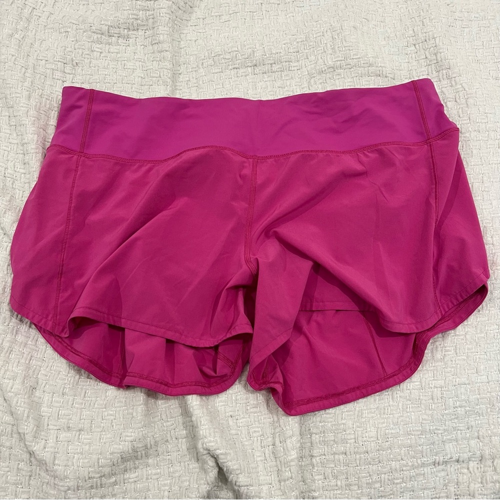 Lululemon Speed Up Short Long *4" Updated Fit
Ripened Raspberry